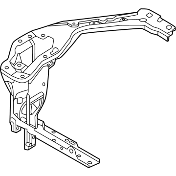 BMW 51-64-8-737-291 SUPPORT LEFT:517163