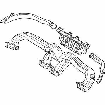 Hyundai 97470-L1000 CONNECTOR ASSY-HEATER TO AIR V