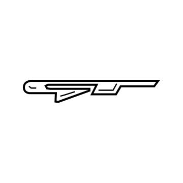 Kia 86314J5000 Gt Emblem