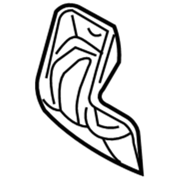 Mopar 4895134AB Bracket-STABILIZER Bar BUSHING