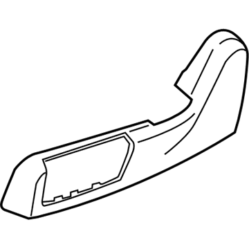 BMW 52-10-7-261-785 Seat Trim, Outer Left