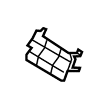 BMW 52-10-7-228-317 Belt Guide, Bottom