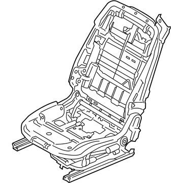 BMW 52-10-7-351-859 Seat Mechanism, Comfort Seat, Left