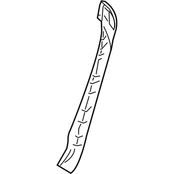 BMW 52-10-7-261-791 Trim, Backrest, Outer Left
