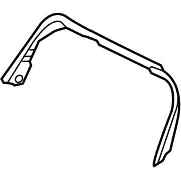 BMW 52-10-7-302-025 Trim, Backrest, Top Left