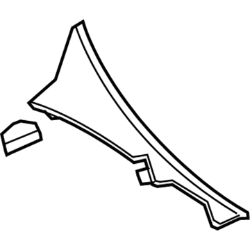 Lexus 58833-53010 Garnish, Console Upper Panel, NO.1