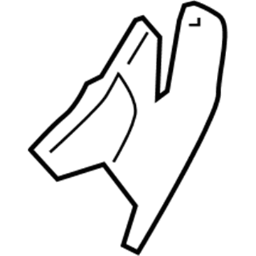 Hyundai 88041-2L000-9K Inside Cover-Front, RH