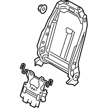 Kia 88310D9EC0WK FRAME ASSY-FR SEAT B