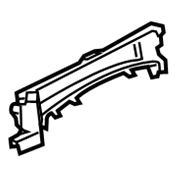 BMW 51-45-9-256-101 Gap Cover, Steering Column