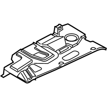 BMW 51-45-9-252-418 Trim Panel Foot Controls