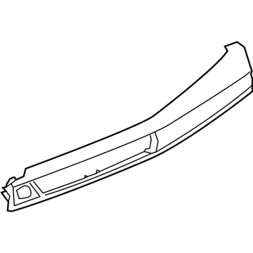 BMW 51-45-8-060-386 Trim For.Instrument.Panel.Carbon Fibre Front Passenger.