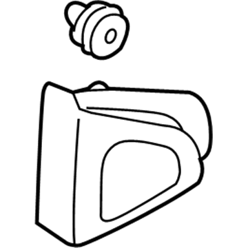 Kia 876501M000 Cover Assembly-Front Door QUADRANT