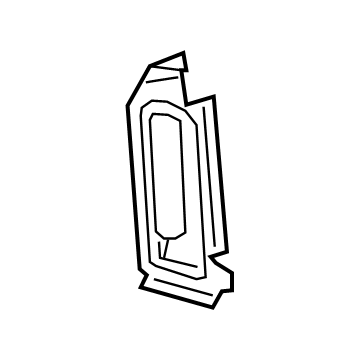 Mopar 68302864AB Reinforce-Hinge Pillar