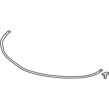 Honda 74142-TY2-A51 Seal Rub, Hood