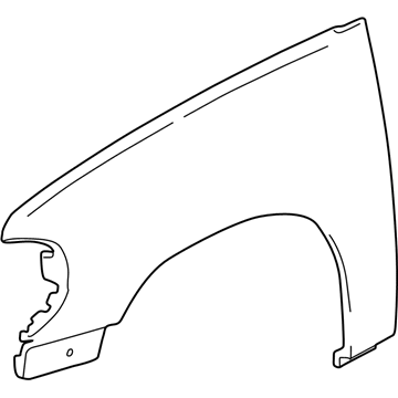 Ford XL2Z-16005-CA Fender
