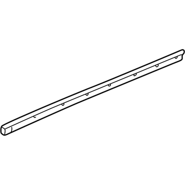 Honda 72335-S84-A01 Weatherstrip, R. FR. Door (Inner)
