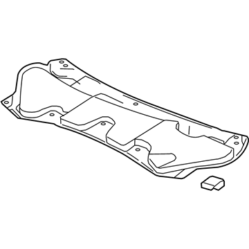 Honda 74141-T0G-A00 Insulator, Hood