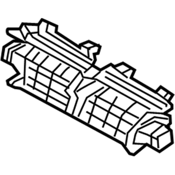 Hyundai 97350-B1000 Nozzle Assembly-Defroster