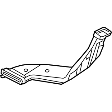 Hyundai 97360-B1000 Duct-Rear Heating, LH