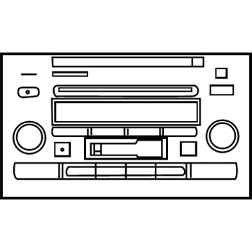 Lexus 86120-60800 Receiver Assy, Radio