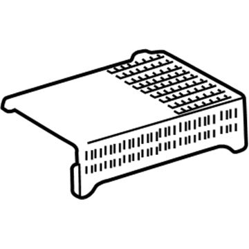 Lexus 86287-60021 Cover, Amplifier