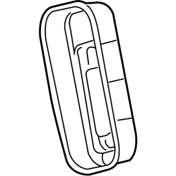 GM 19123250 Side Impact Bag Housing