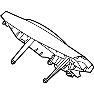 Kia 561712K000 Ornament-LH