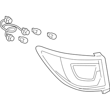 GM 84266019 Tail Lamp Assembly