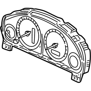 Honda 78120-S5B-A62 Meter Assembly, Combination (Northland Silver)