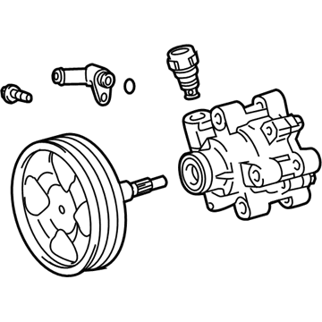 Lexus 44310-60490 Power Steering Pump Assembly