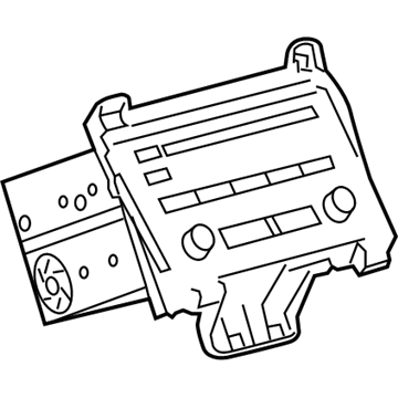 Lexus 86120-76051 Receiver Assy, Radio