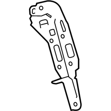 Lexus 86212-76050 Bracket, Radio Receiver