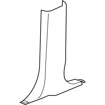 GM 22964302 Lower Center Pillar Trim