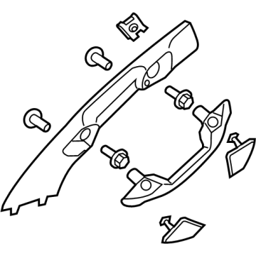GM 84493687 Windshield Pillar Trim