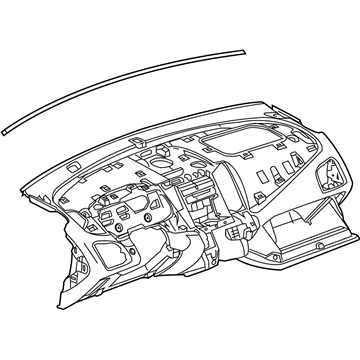 GM 23367074 Instrument Panel