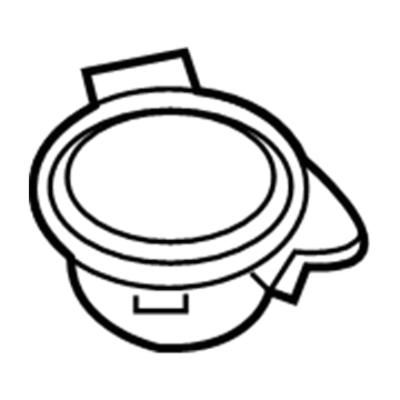 GM 13380268 Instrument Panel Speaker