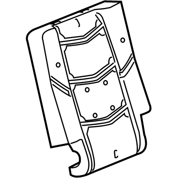 GM 23470758 Seat Back Pad