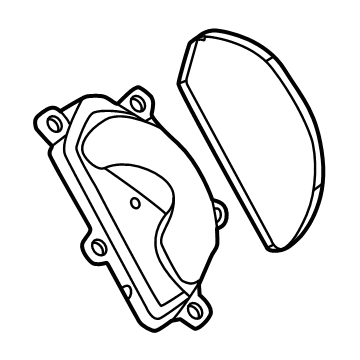 BMW 11-51-5-A55-479 LID WATER PUMP