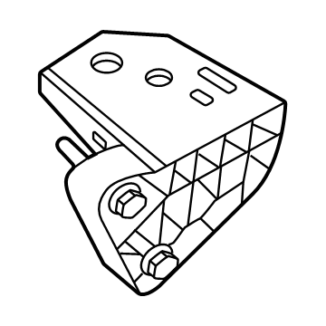 BMW 11-51-9-845-736 SHUT-OFF VALVE BRACKET