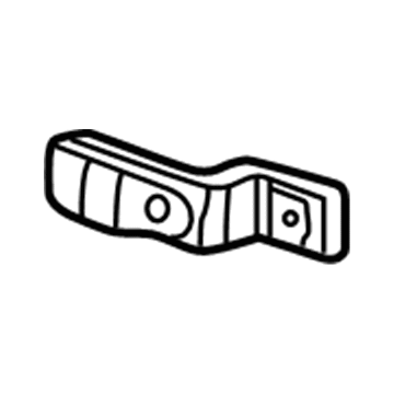 Honda 80363-S0X-A00 Bracket C, Air Conditioner Pipe