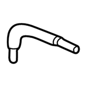 Honda 79118-S0X-A00 Hose D, Water Outlet