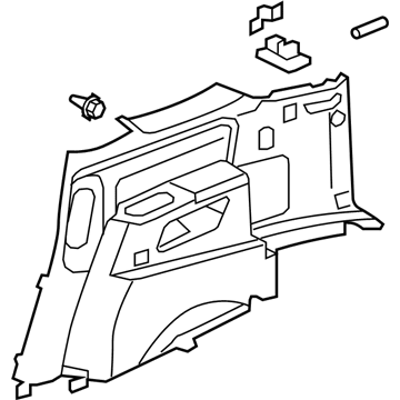 Honda 84614-SZA-A03ZA Bse, R RR Sde*B167L*