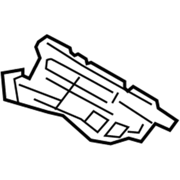 Toyota 52535-10040 Side Retainer