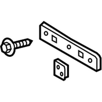 Toyota 52114-10050 License Bracket
