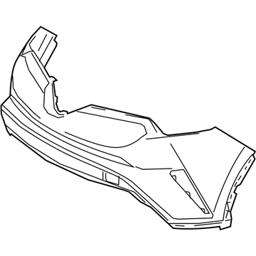Toyota 52119-10917 Bumper Cover