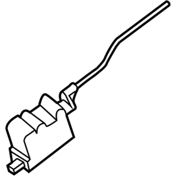 BMW 67-11-6-985-881 Filler Flap Actuator