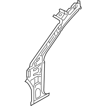 Hyundai 71201-3V500 Pillar Assembly-Front Inner, LH