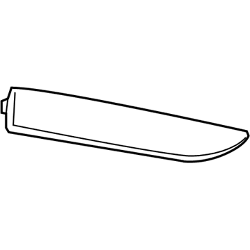 Honda 84135-SNA-A01ZB Cap, R. RR. Windshield Harness*YR327L* (PEARL IVORY)