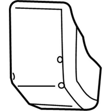 Mopar 1CG55DX9AF Cover-Rear Wiper Motor