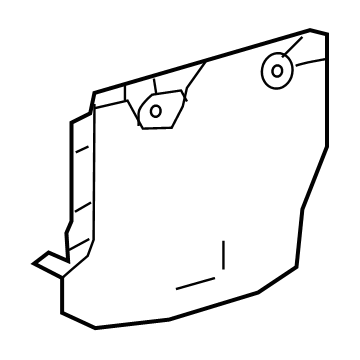 Lexus 53736-06070 Seal, FR Fender APRO